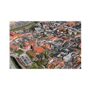 Luftfoto over næstved