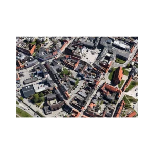 Luftfoto over næstved